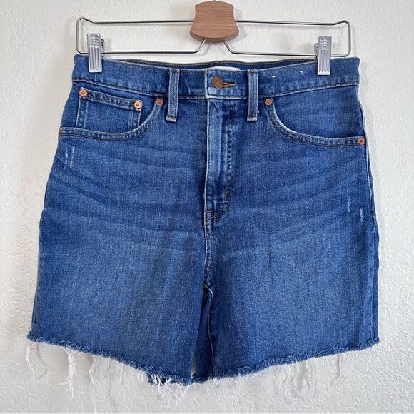 Madewell High-Rise Denim Shorts Size 27 - Picture 2 of 10
